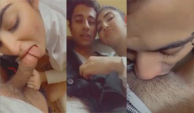 Indian Teen Girl Giving Blowjob Fuck With Her BF Leaked