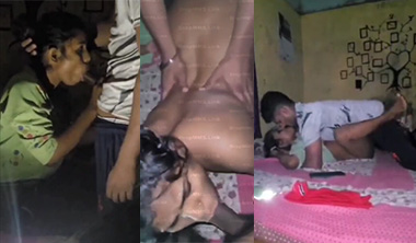 Tamil Mallu Wife Threesome Sex – With Husband Friend Hard